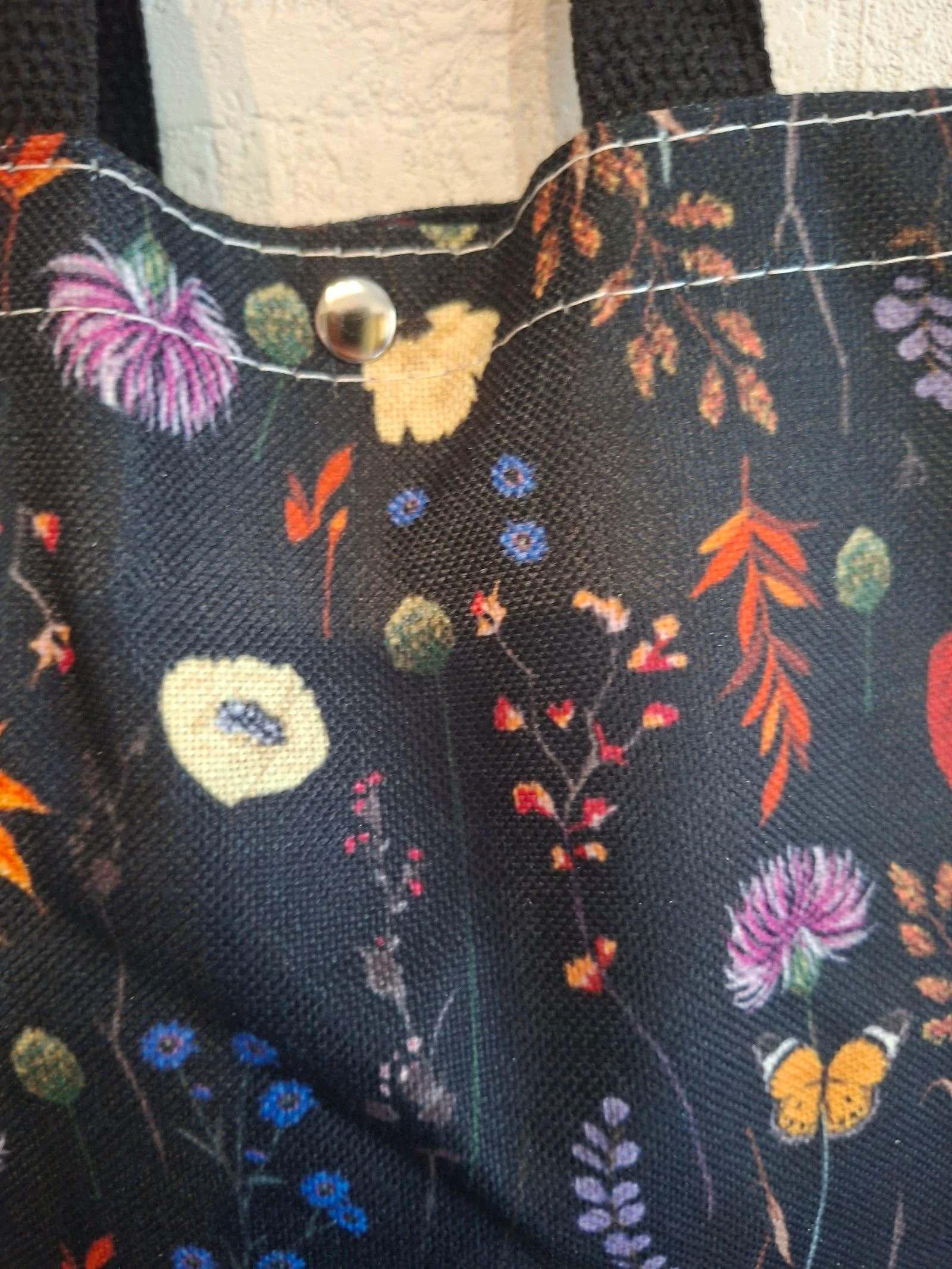 Bolsa de mão em tecido floral – Nova – photo 2